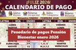 Pensión Bienestar enero 2026: calendario oficial de pagos para adultos mayores